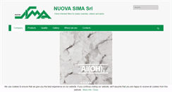 Desktop Screenshot of nuovasima.it